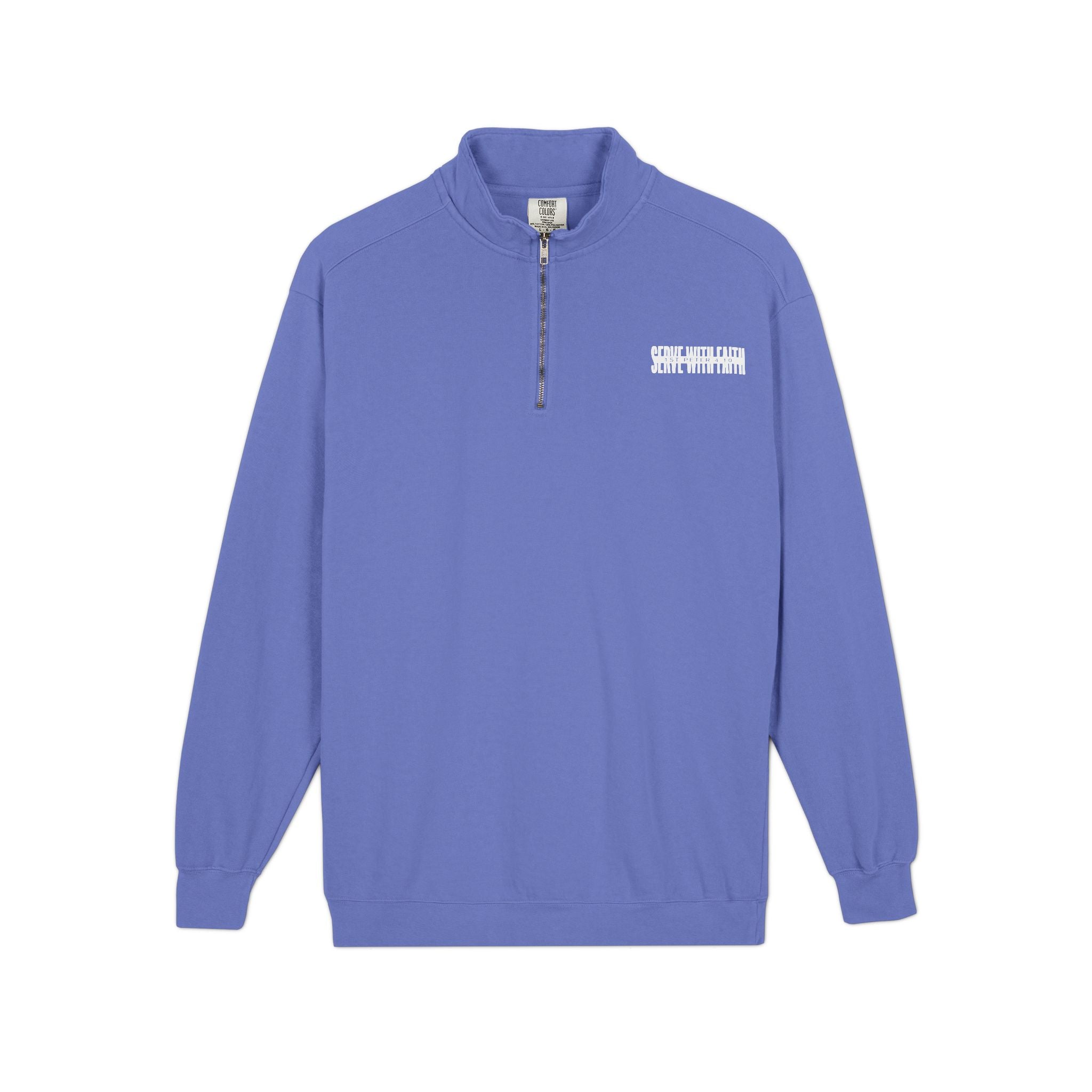 Serve With Faith Athletic Quarter-Zip Sweatshirt