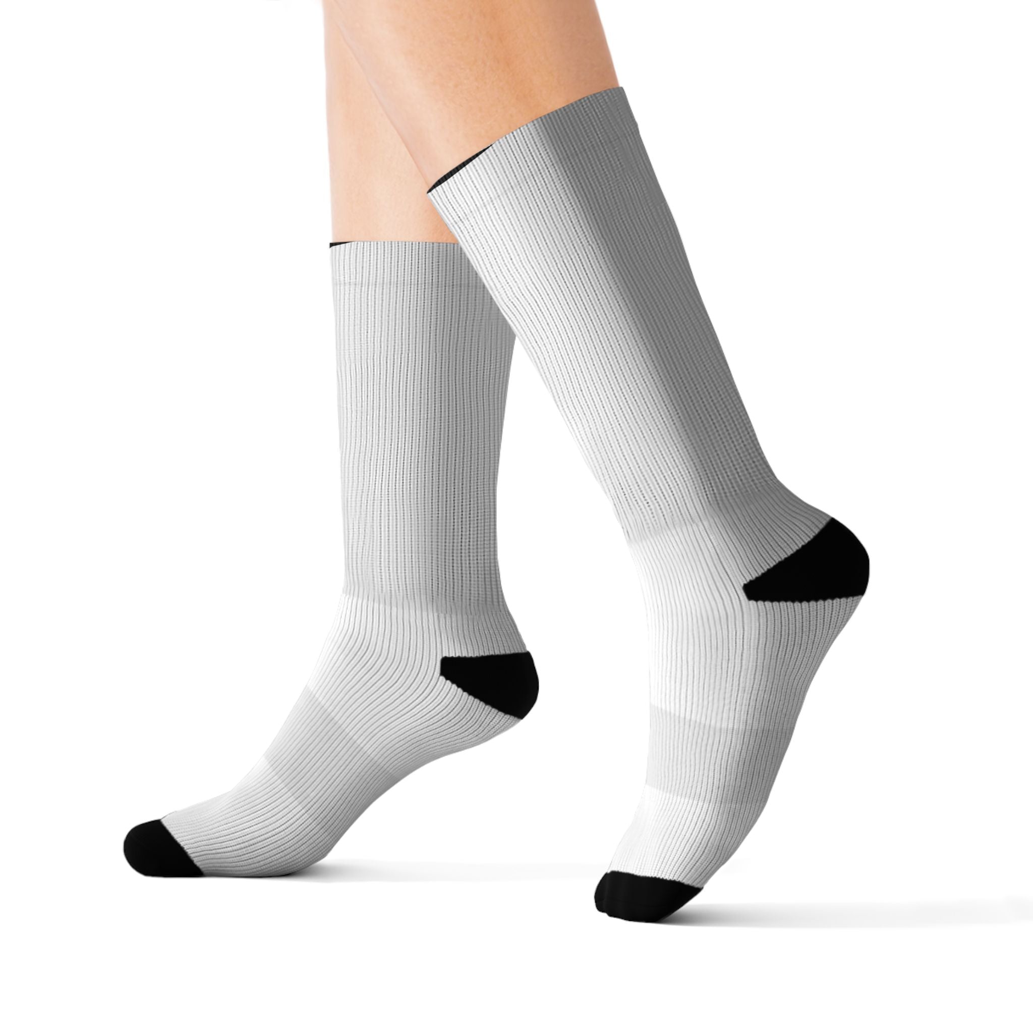 Pickleball Socks — "Serve With Faith" Logo