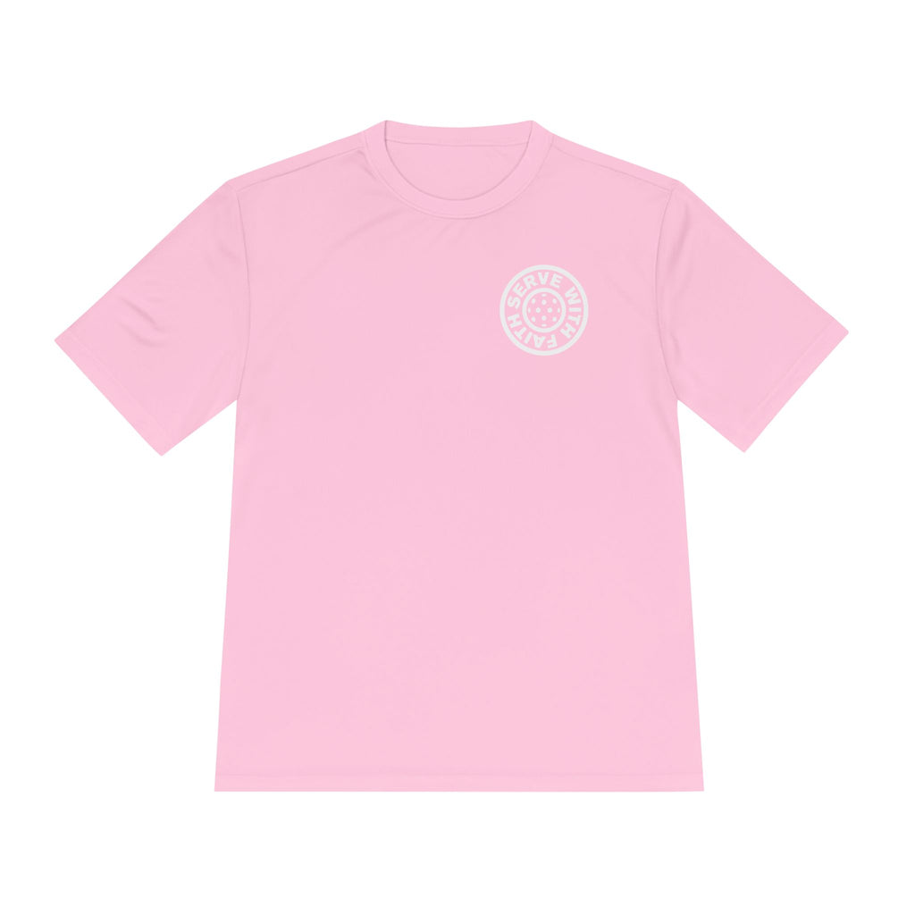 Serve With Faith Pickleball Tee