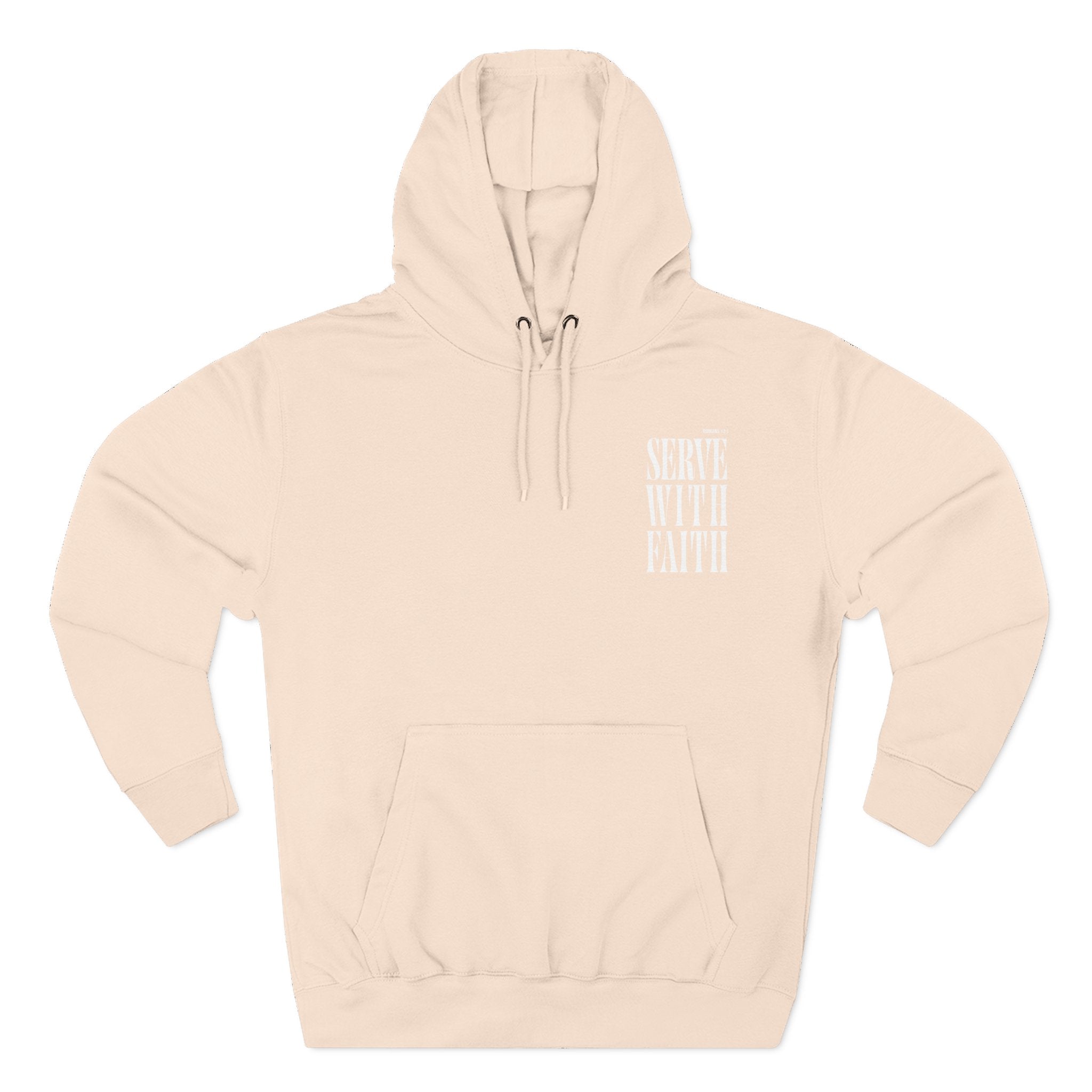 Serve With Faith Romans 12:1 Pickleball Hoodie