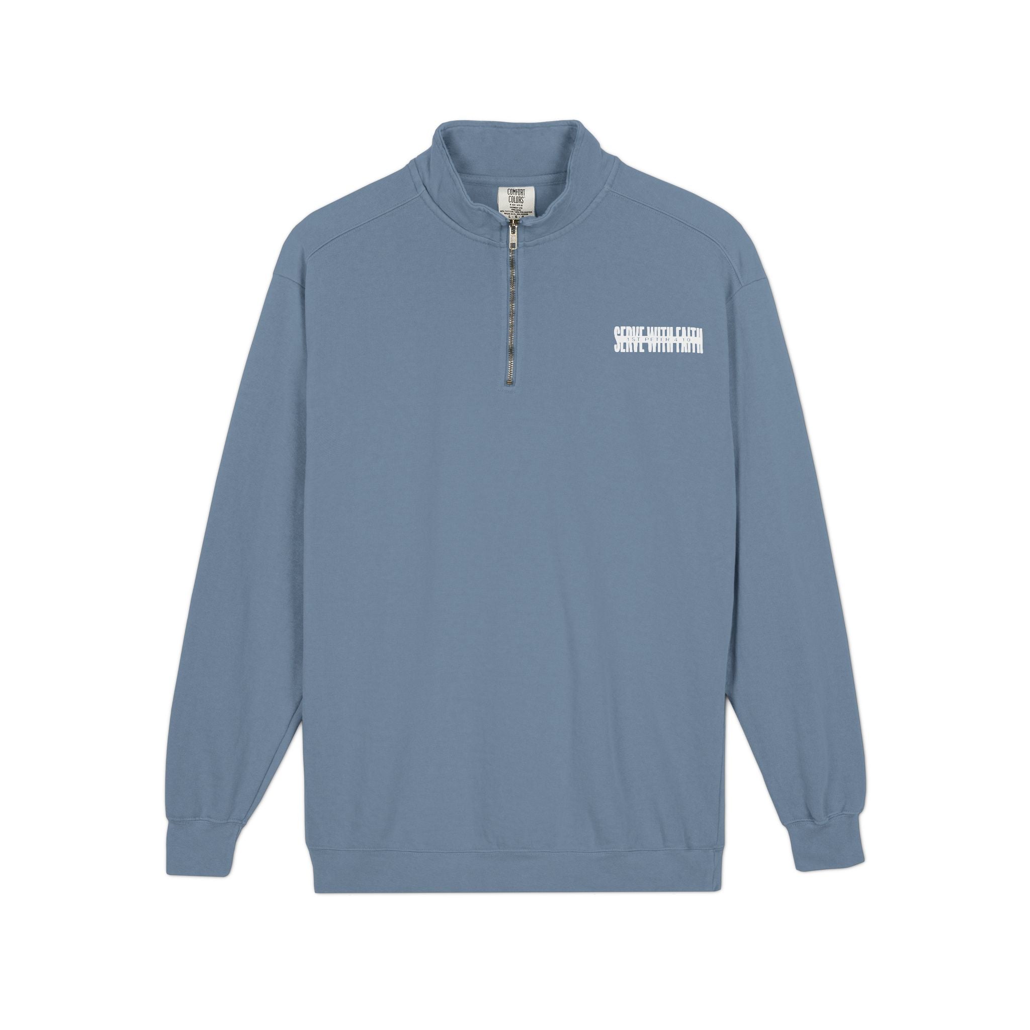 Serve With Faith Athletic Quarter-Zip Sweatshirt