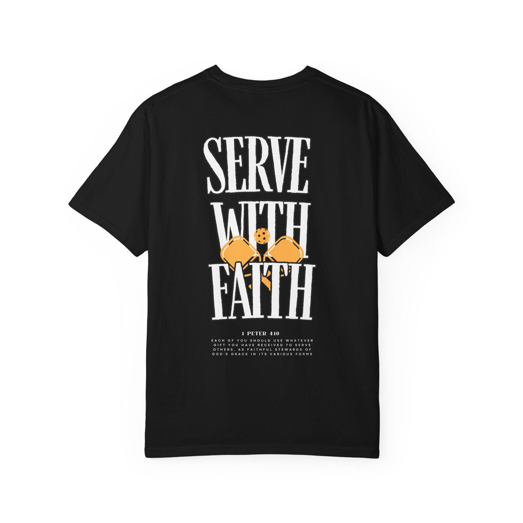 Serve With Faith T-Shirt — Christian Inspirational Tee