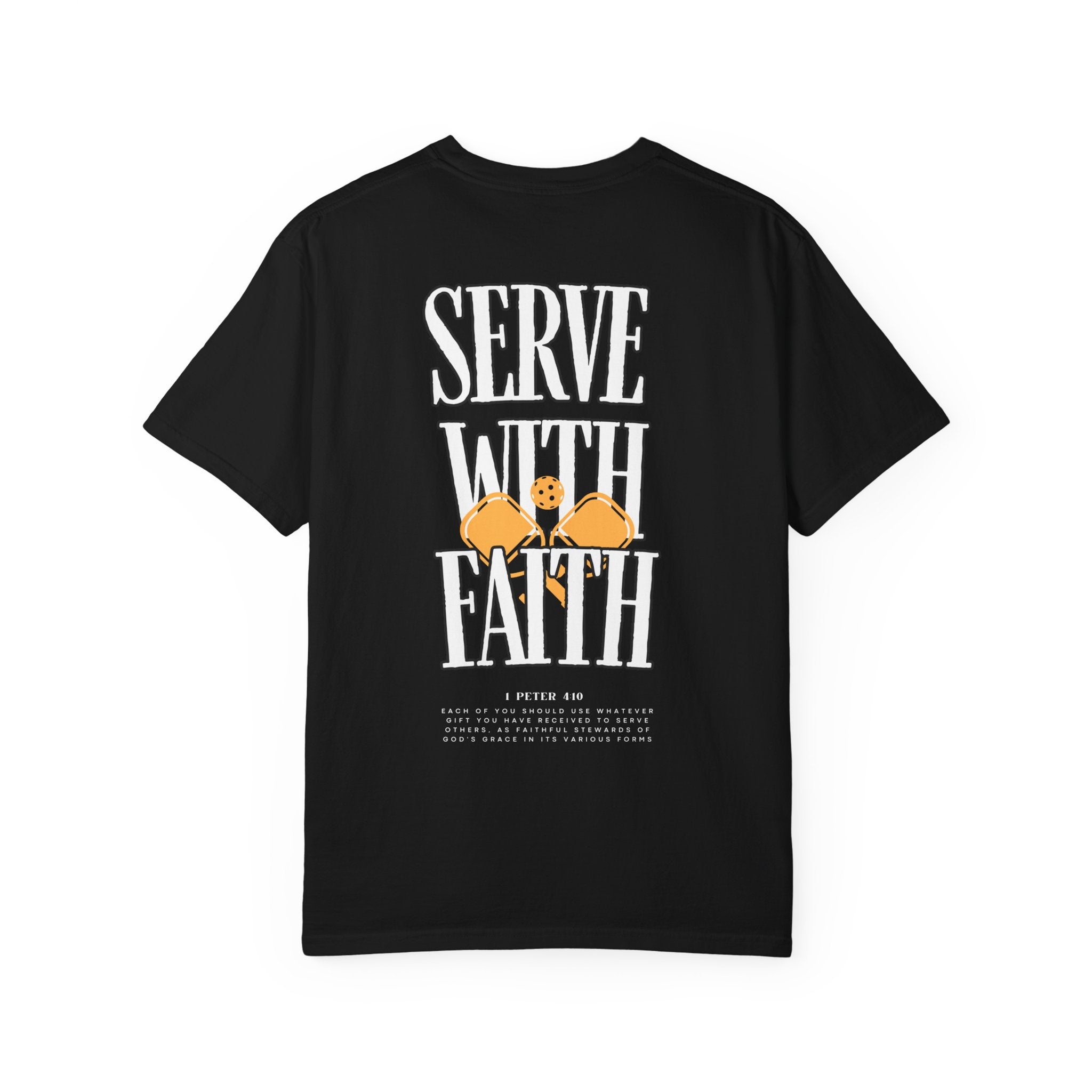 Serve With Faith T-Shirt — Christian Inspirational Tee