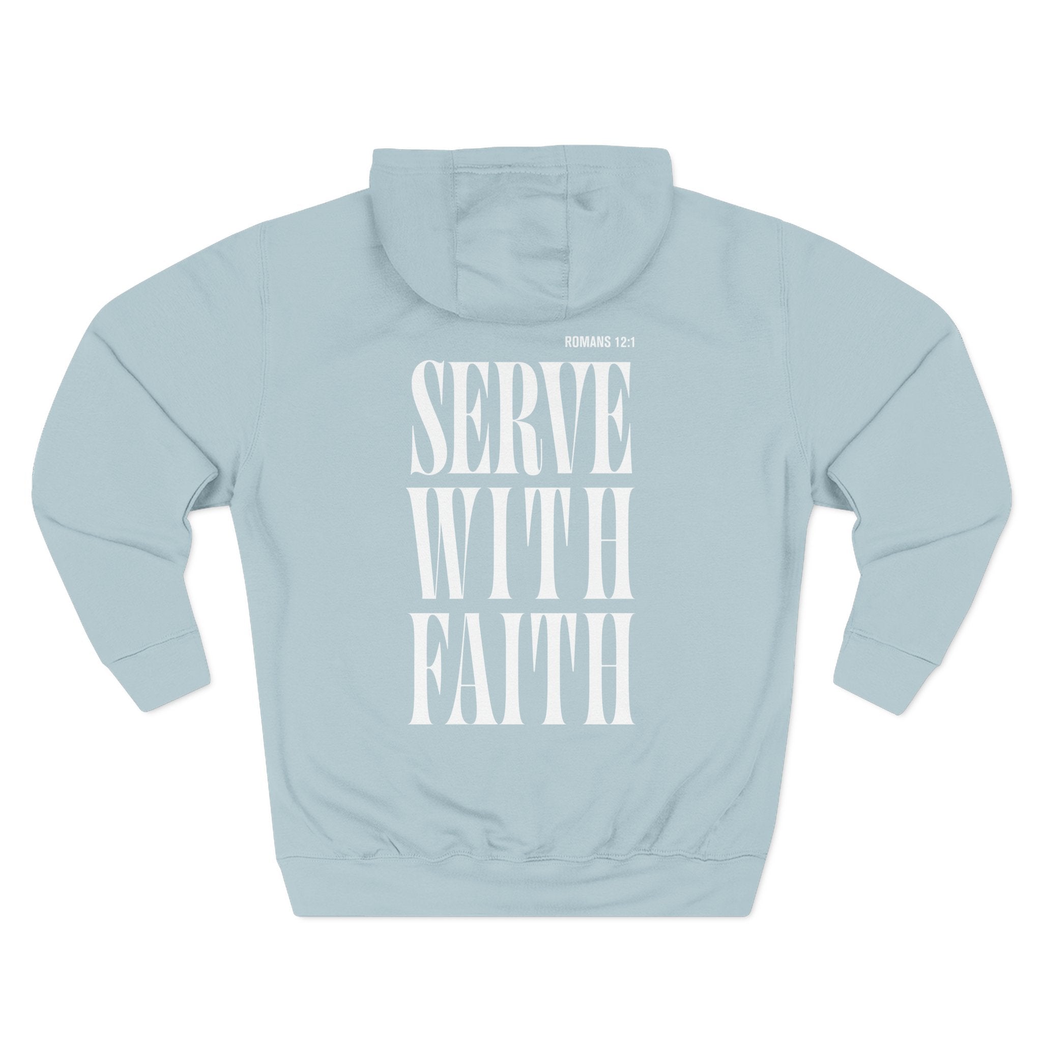 Serve With Faith Romans 12:1 Pickleball Hoodie