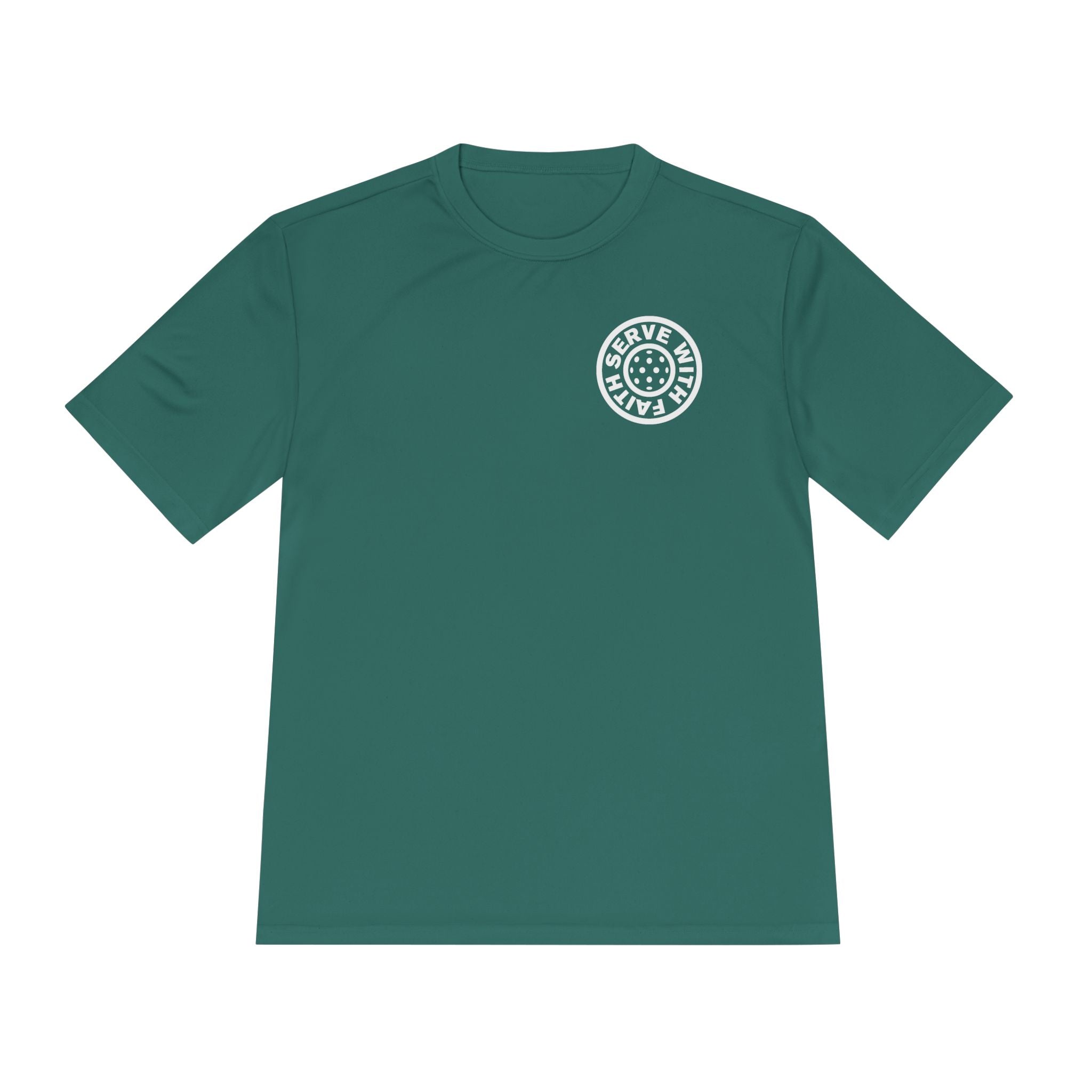 Serve With Faith Pickleball Tee
