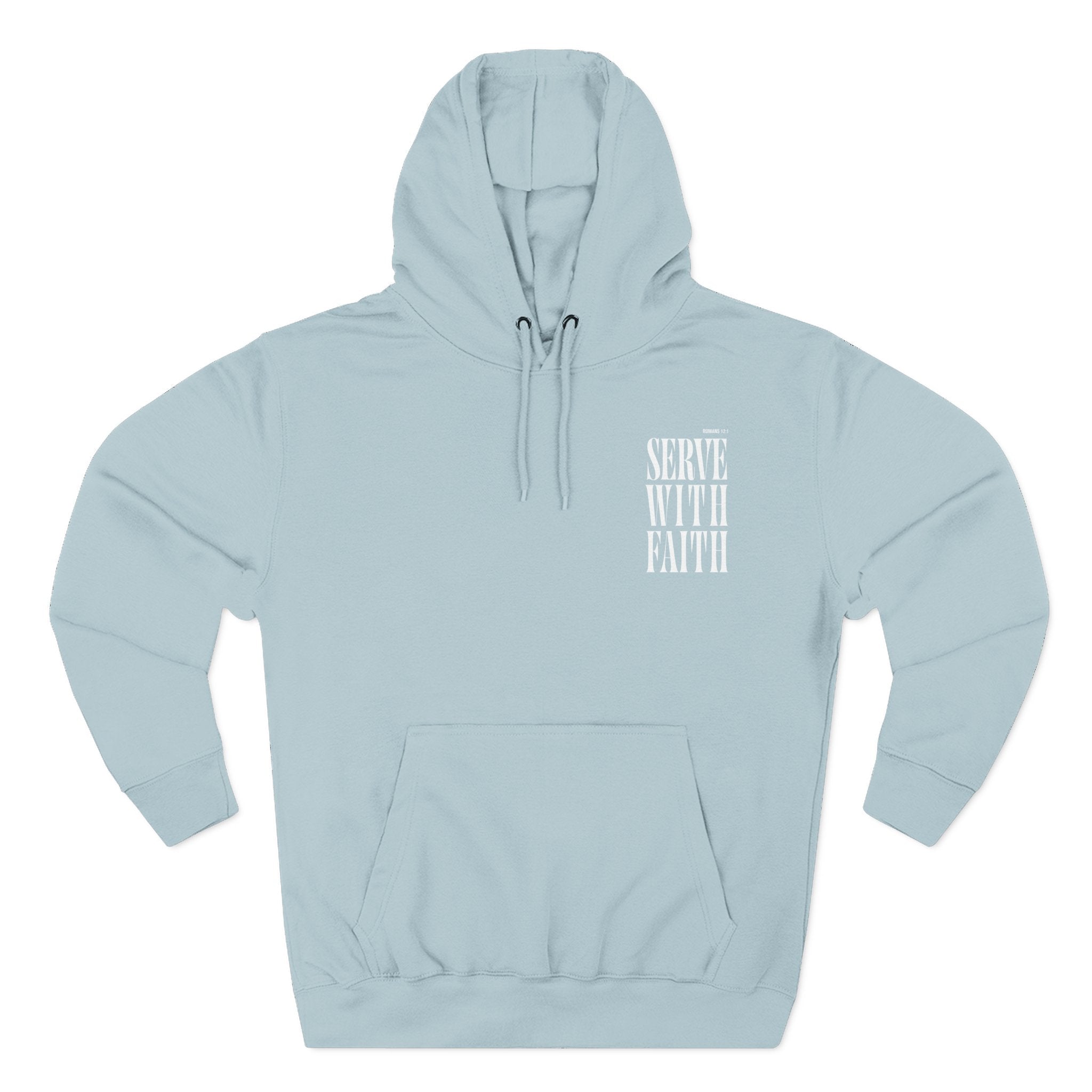 Serve With Faith Romans 12:1 Pickleball Hoodie