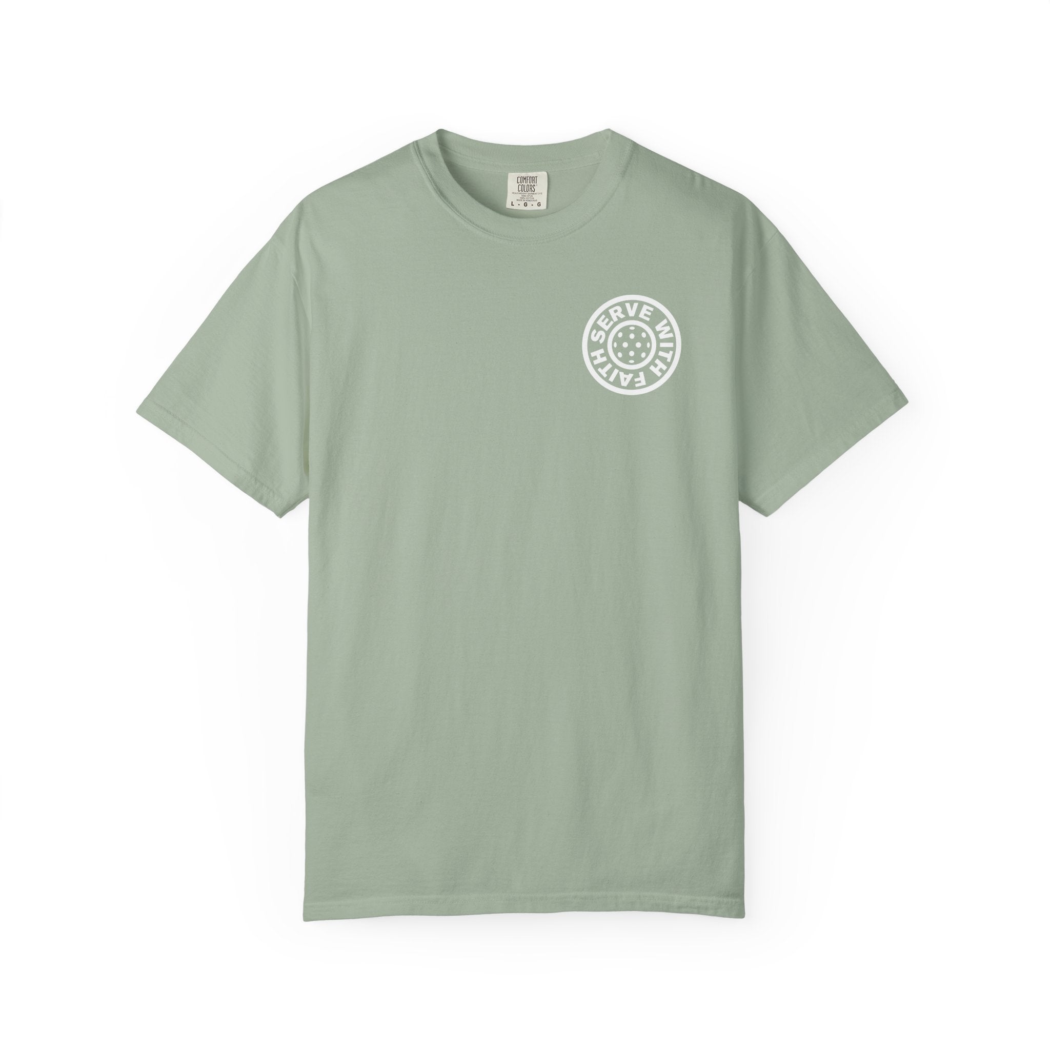 Serve With Faith Pickleball shirt — Pickleball Player T-Shirt