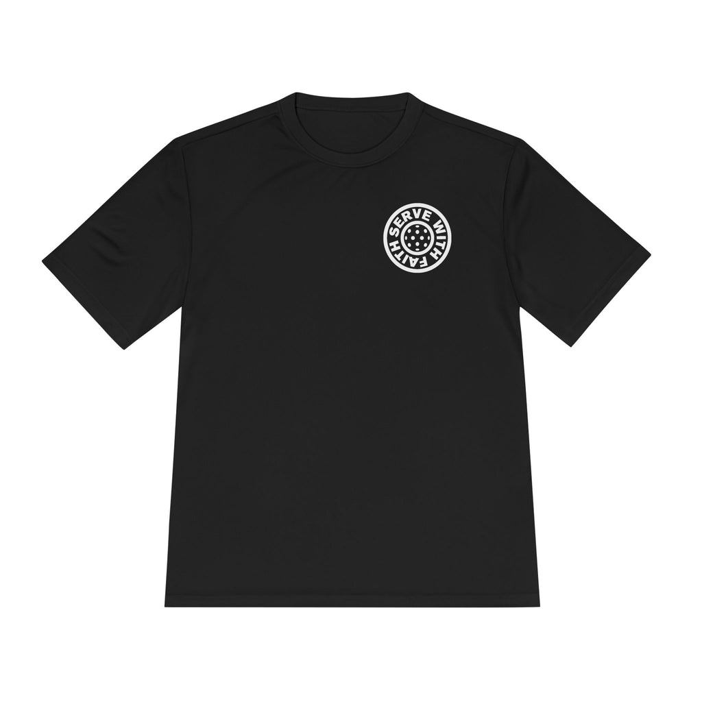 Serve With Faith Pickleball Tee